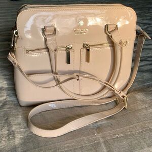 Modalu England Beige Patent Small Pippa